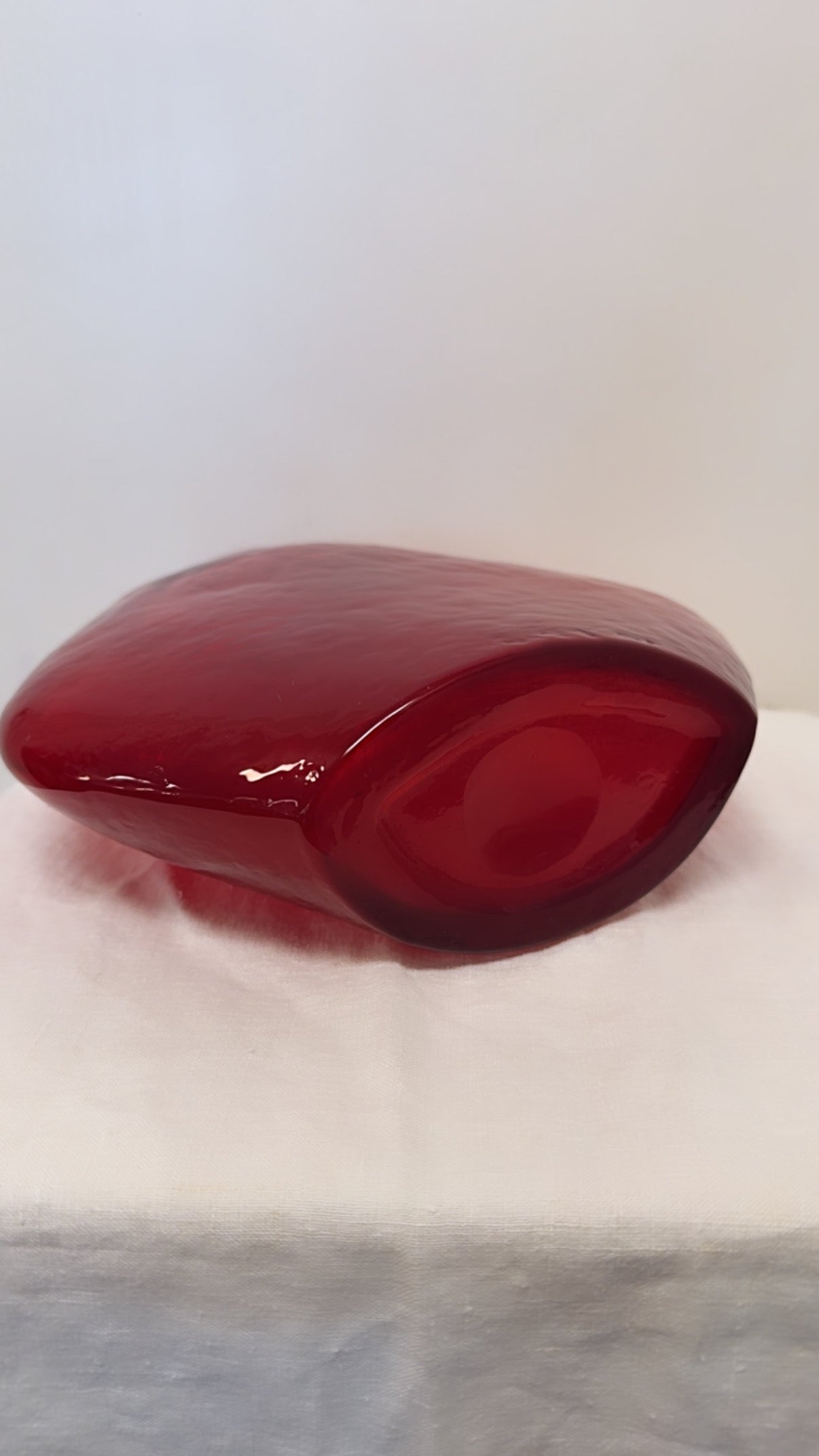 MCM Ruby Red Vase