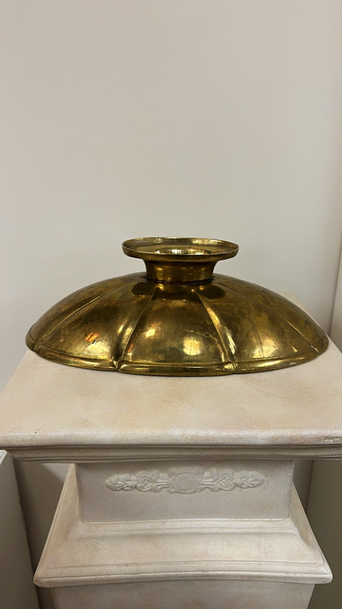 Brass Footed Bowl