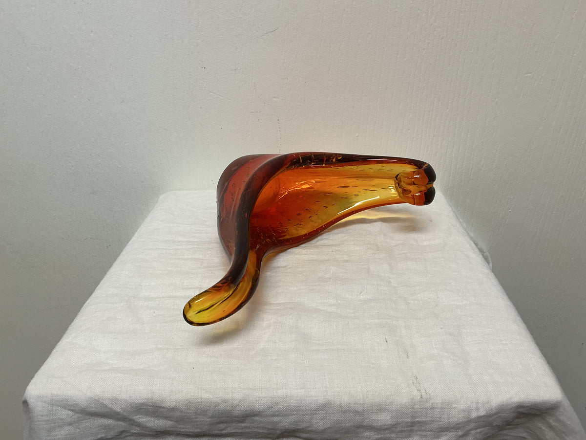 Vintage Blown Glass Vase
