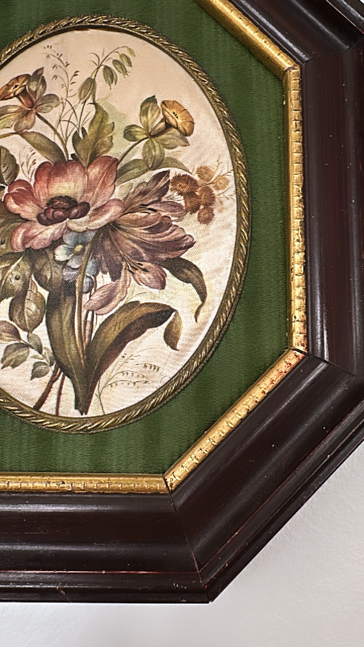 Antique Floral Frame