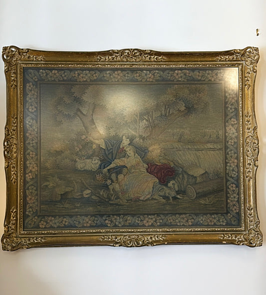 Large Vintage Cross Stitch
