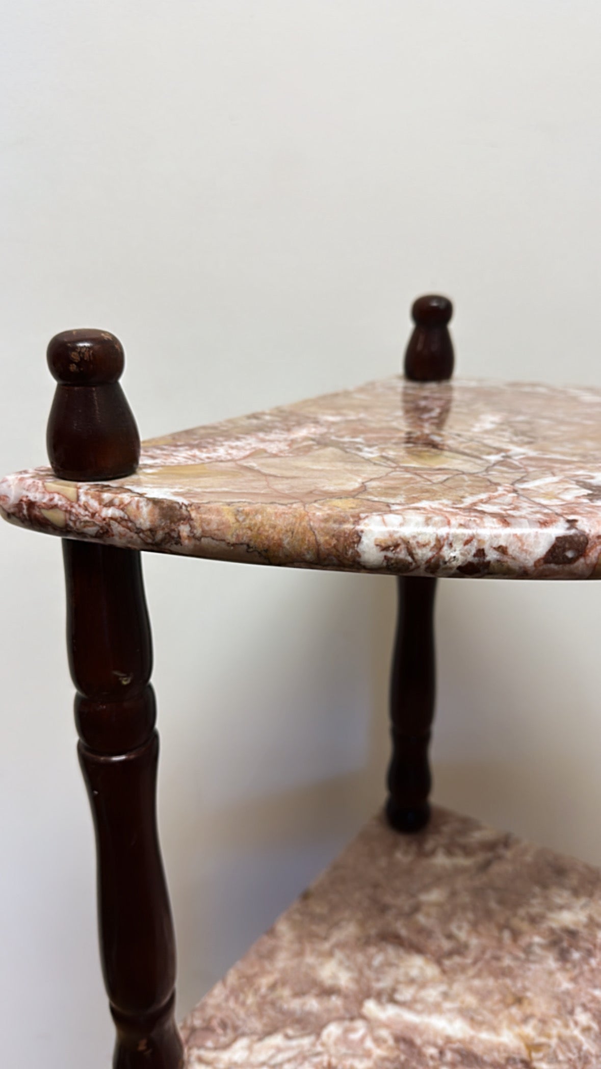 Marble Corner Table