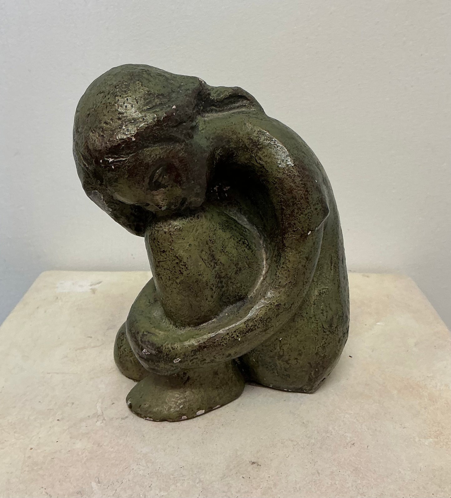 RARE 1970s AUSTIN PROD. INC. GIRL SCULPTURE