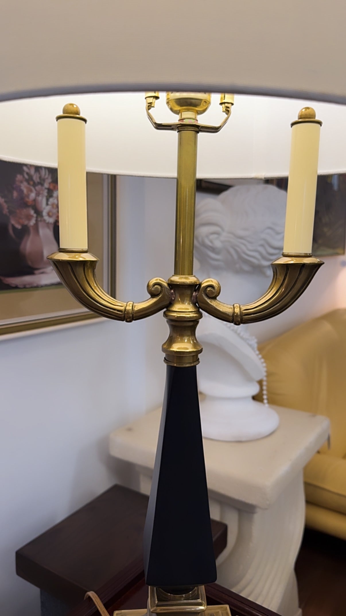 Elegant Stiffel Brass Table Lamp
