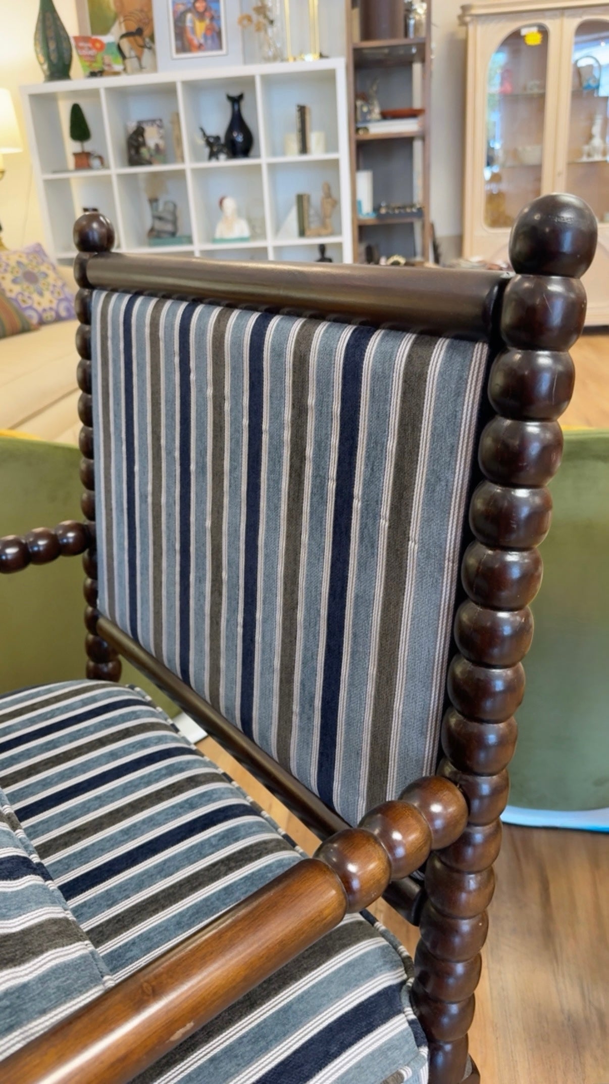 Stunning Navasota Bobbin Accent Chair