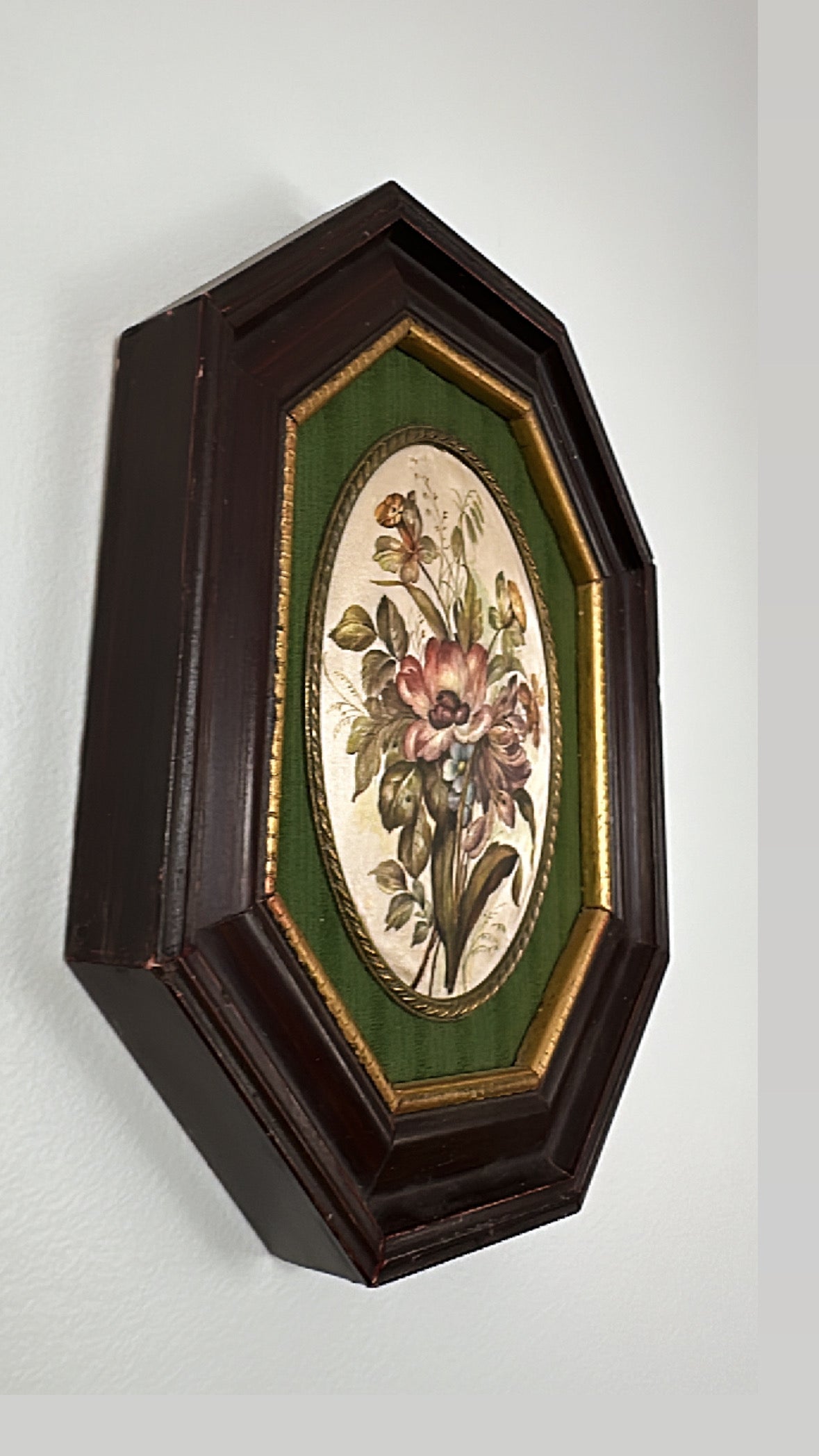 Antique Floral Frame