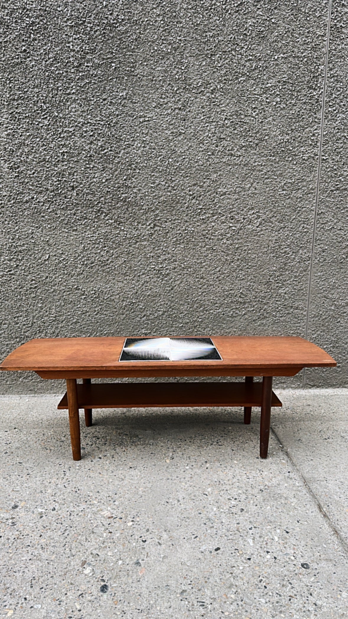 MCM Surf Board Style Table