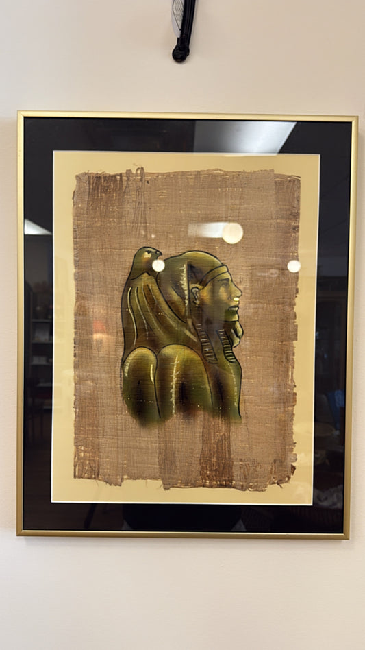 Ancient Egyptian Painting on Fibre