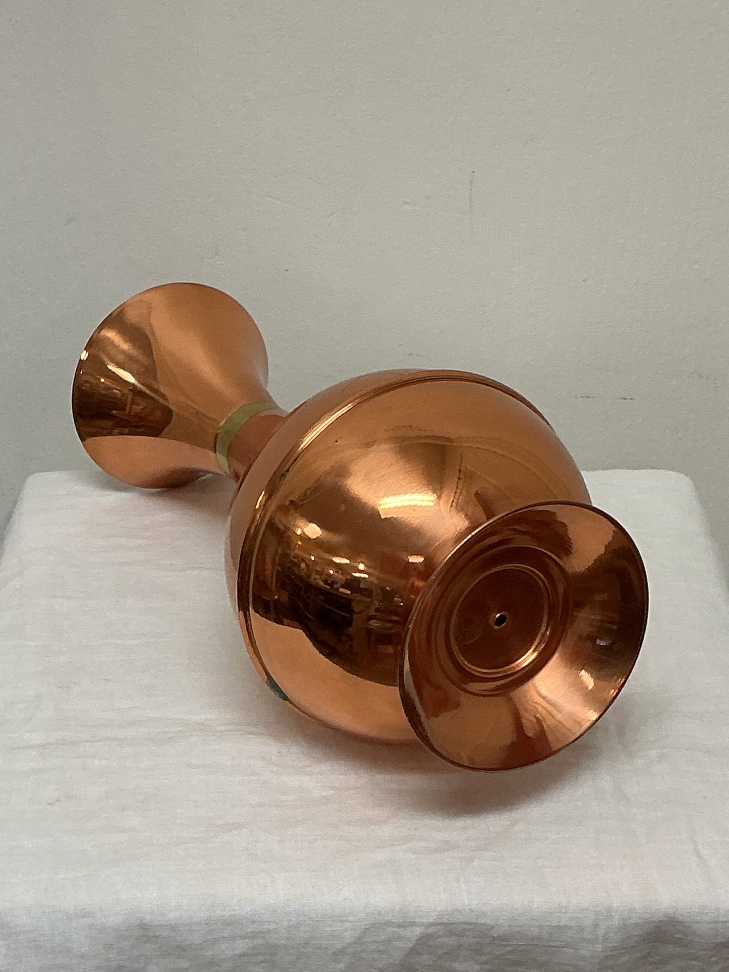 Vintage Copral Copper Jug / Vase
