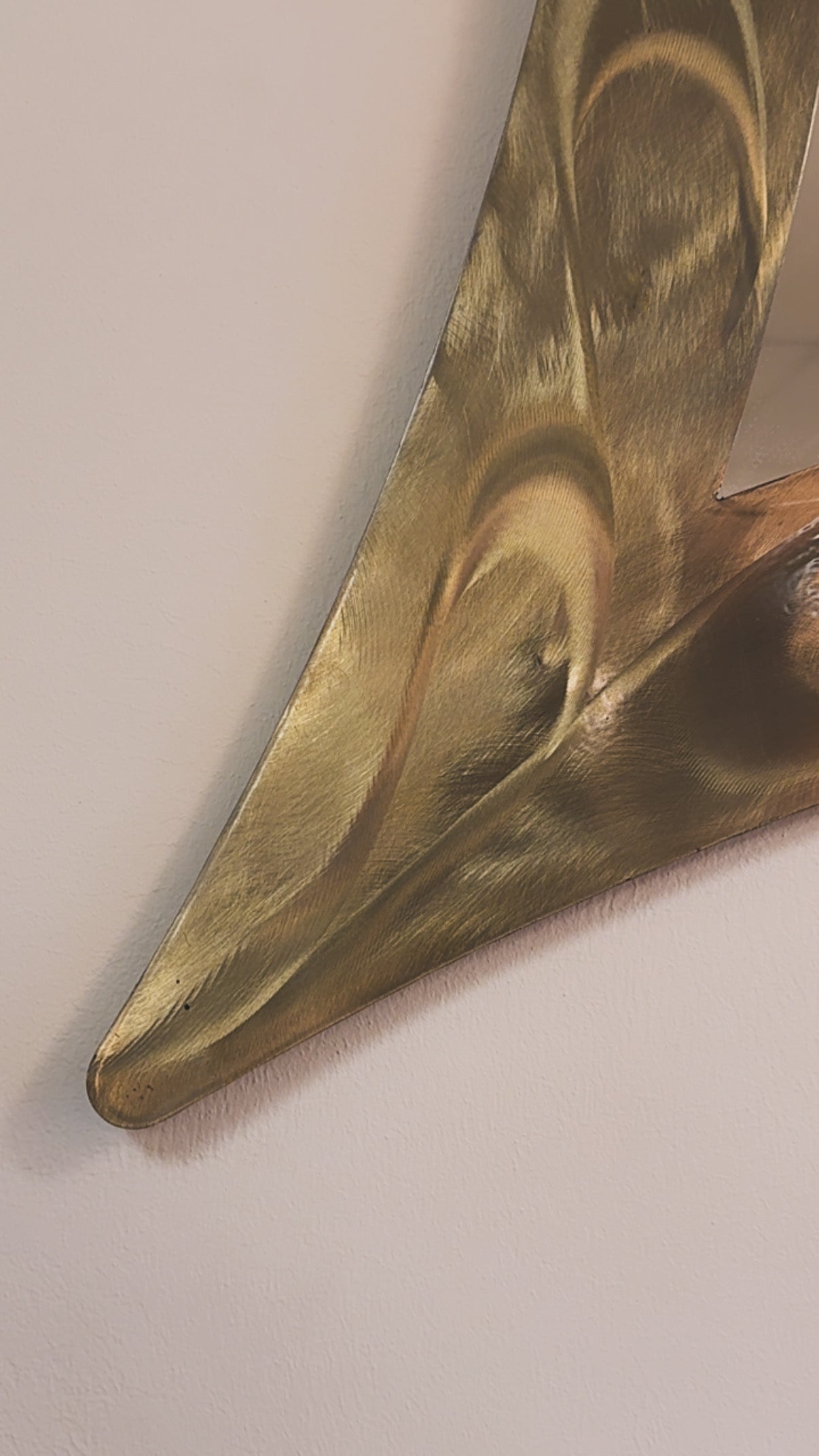 Y2K Handmade Abstract Metal Wall Mirror