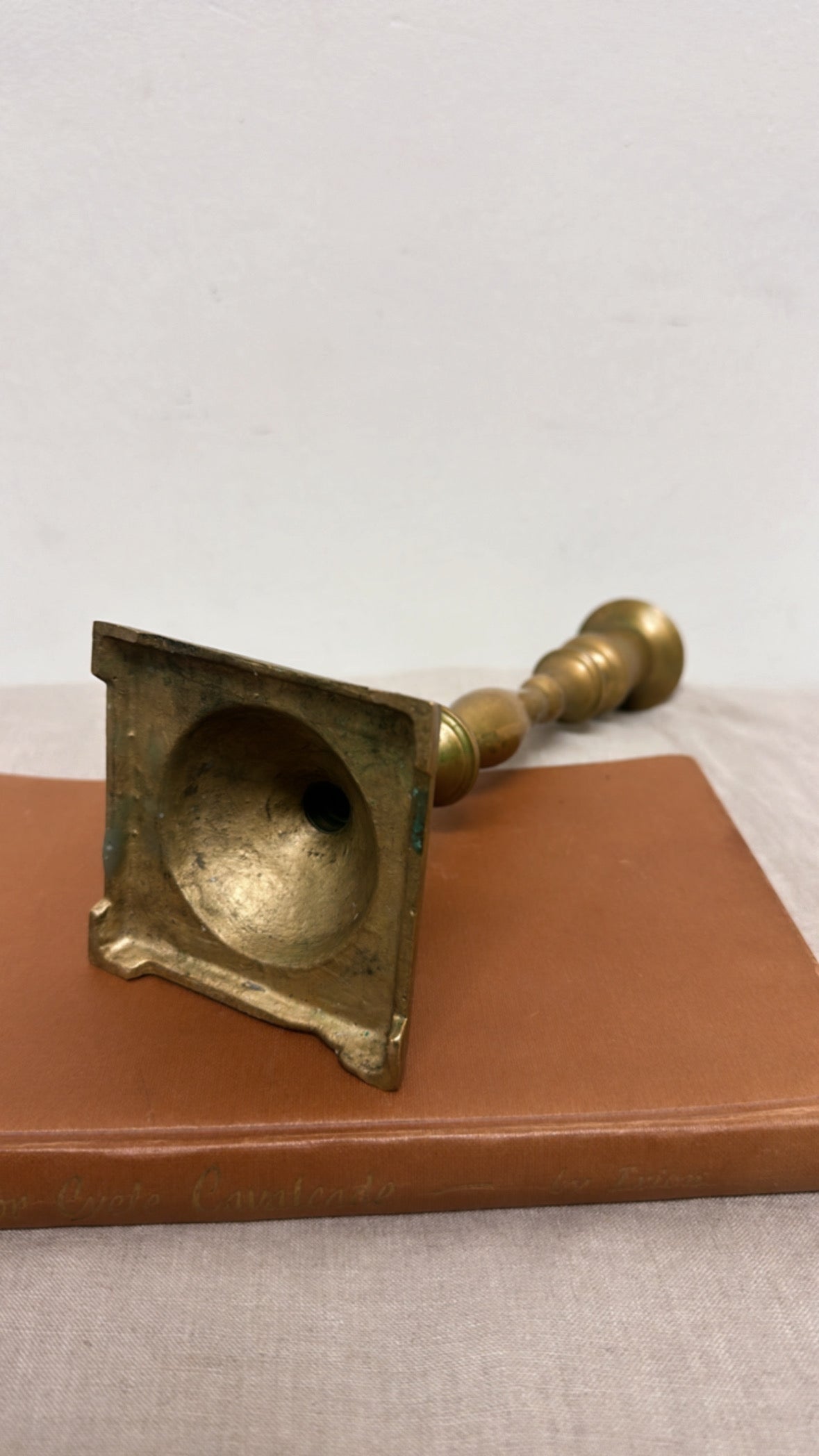 Brass Single Candlestick