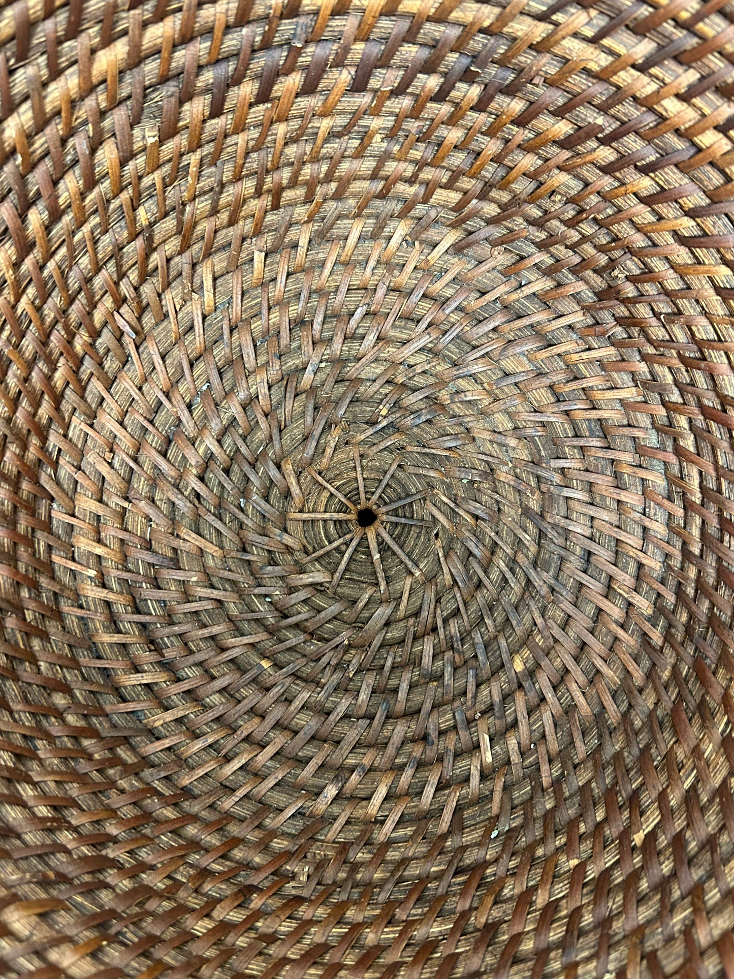 Vintage Brown Woven Baskets