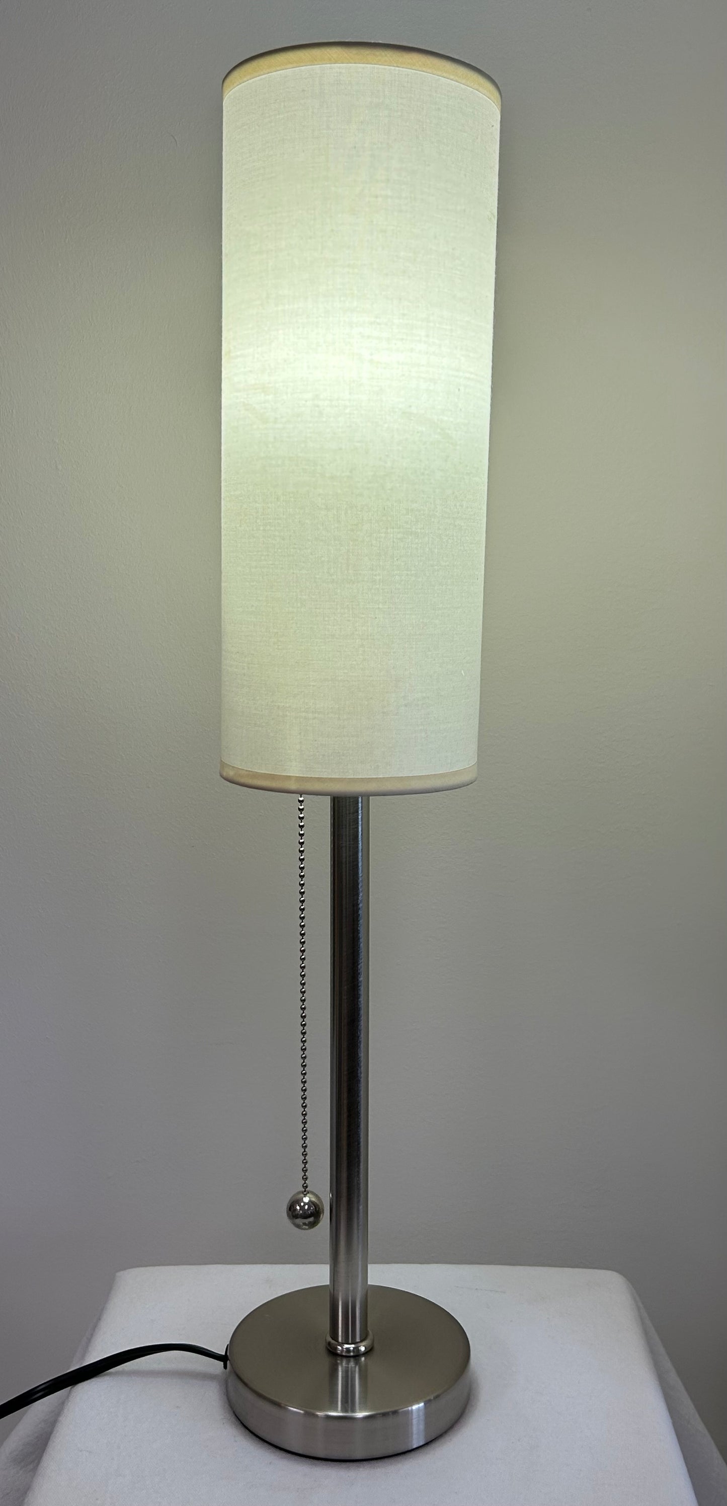 Torres & Tagus Brushed Nickle Table Lamp