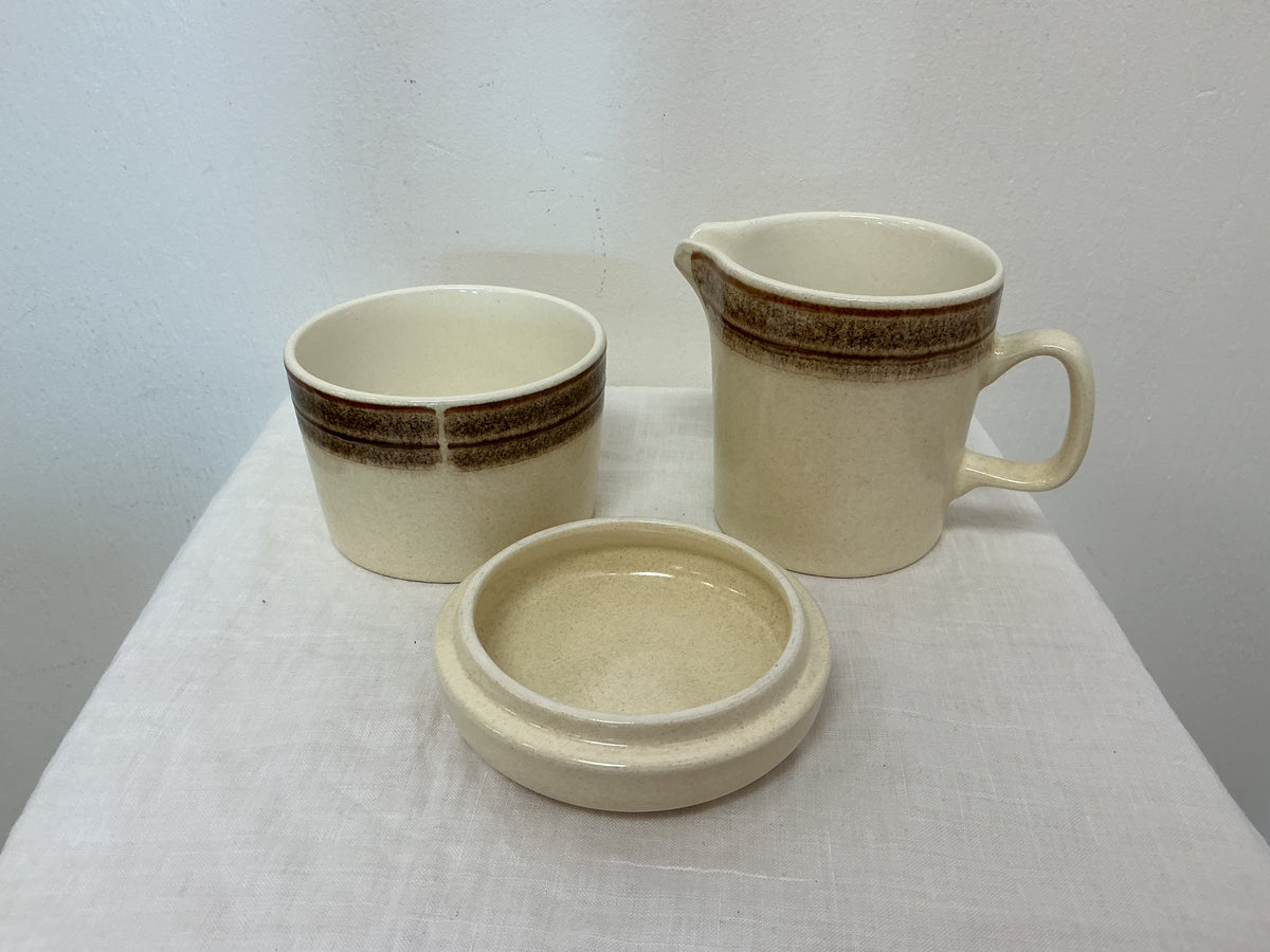 Vintage Creamer and Sugar Set