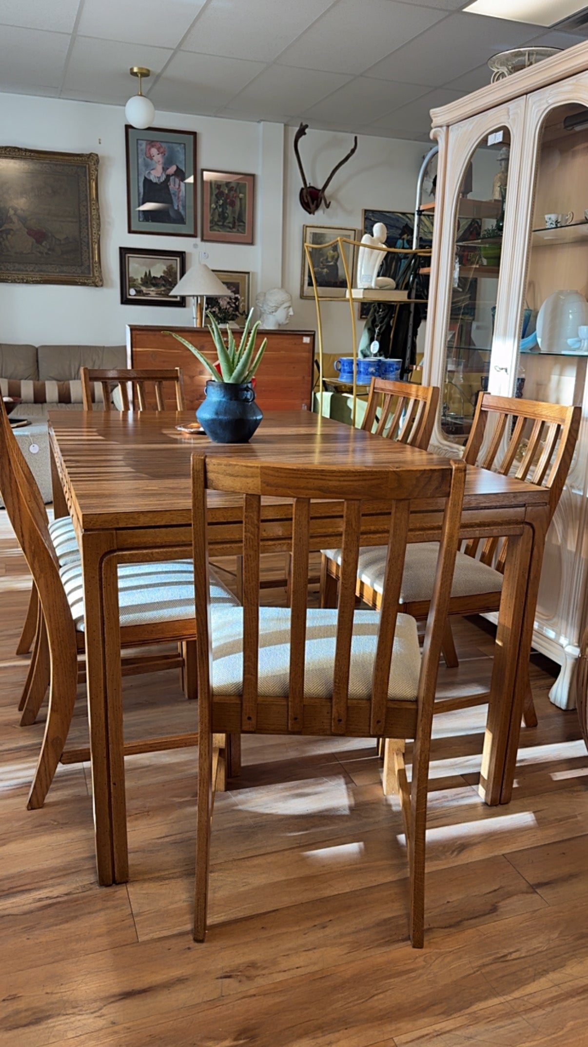 Keller Oak Dining Set