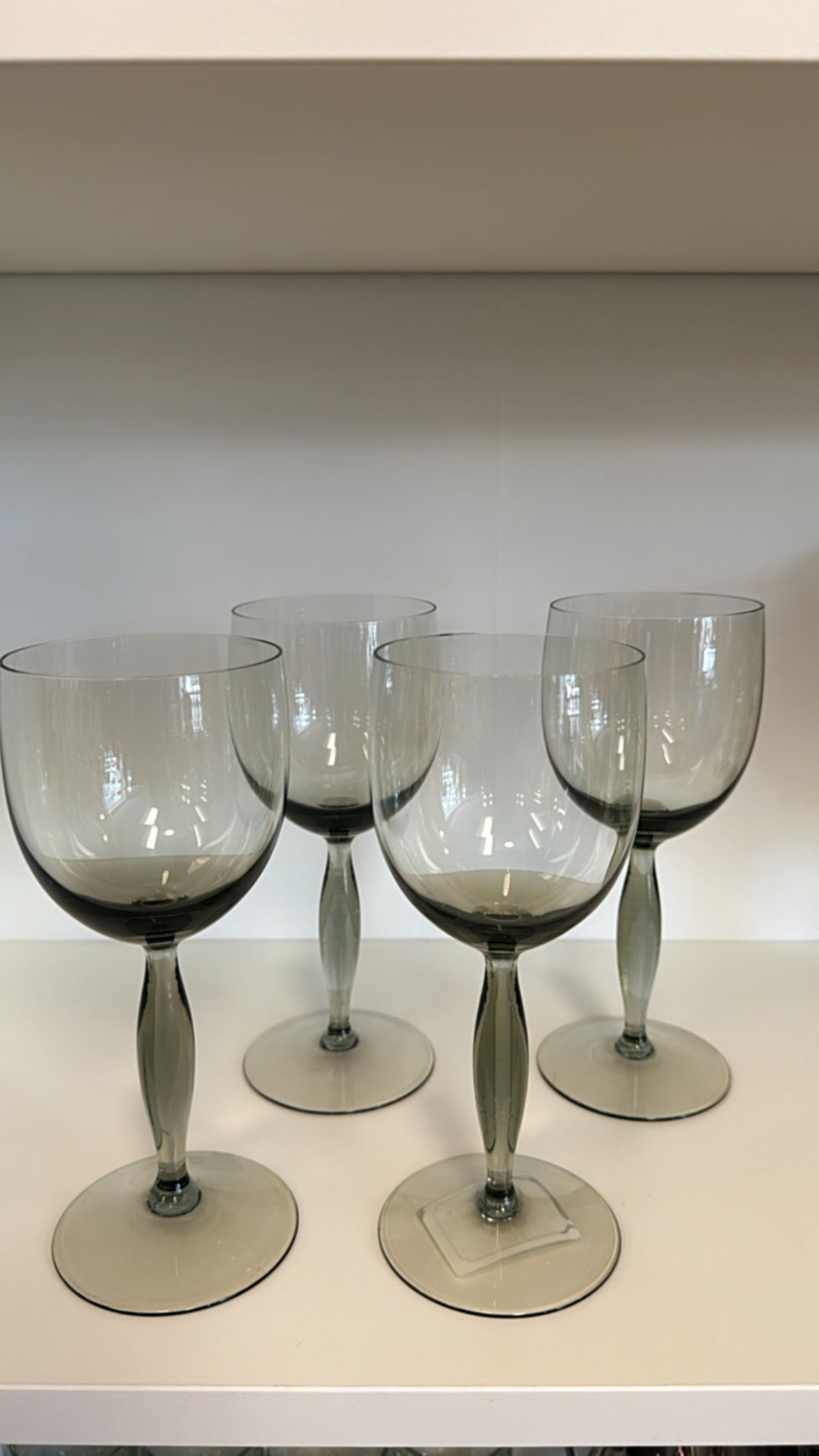 Smoke Glass Wine Glasses