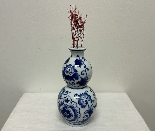 Vintage Floral Porcelain Vases