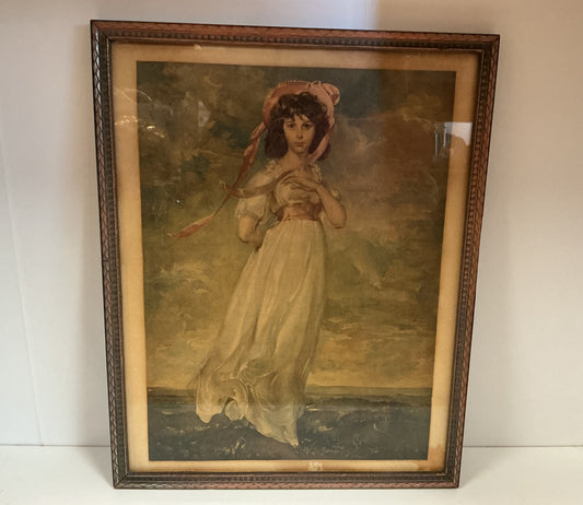 Vintage Print “Pinkie” By Sir Thomas Lawrence