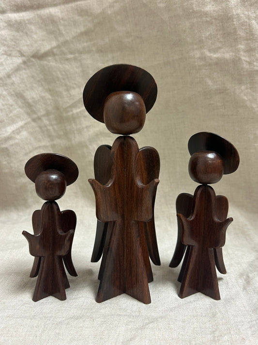 Ironwood Hand Carved Angels