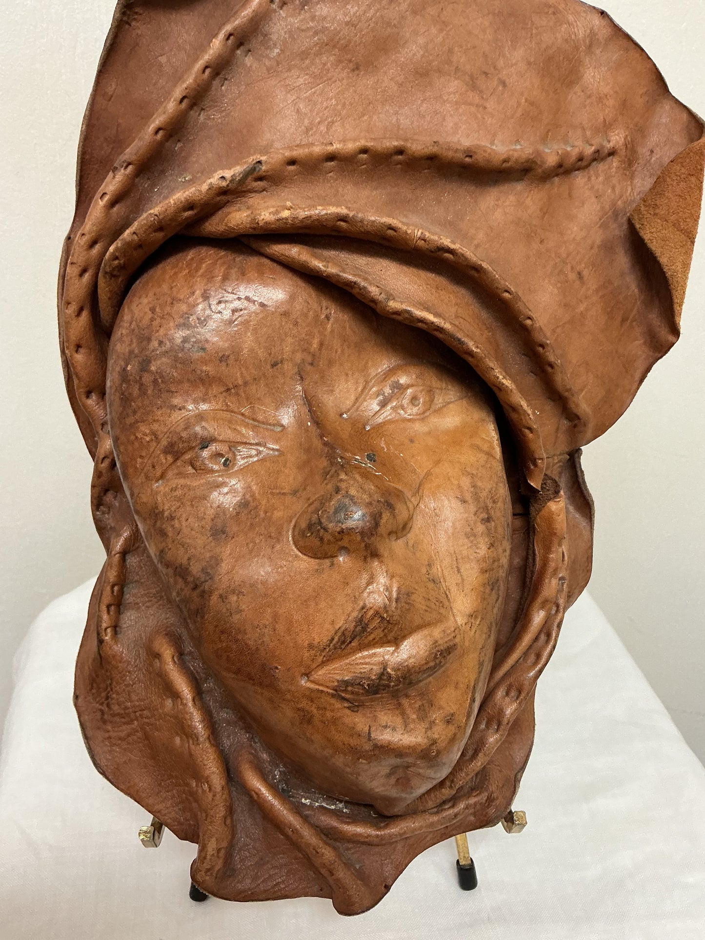 Leather Sculpture Mask