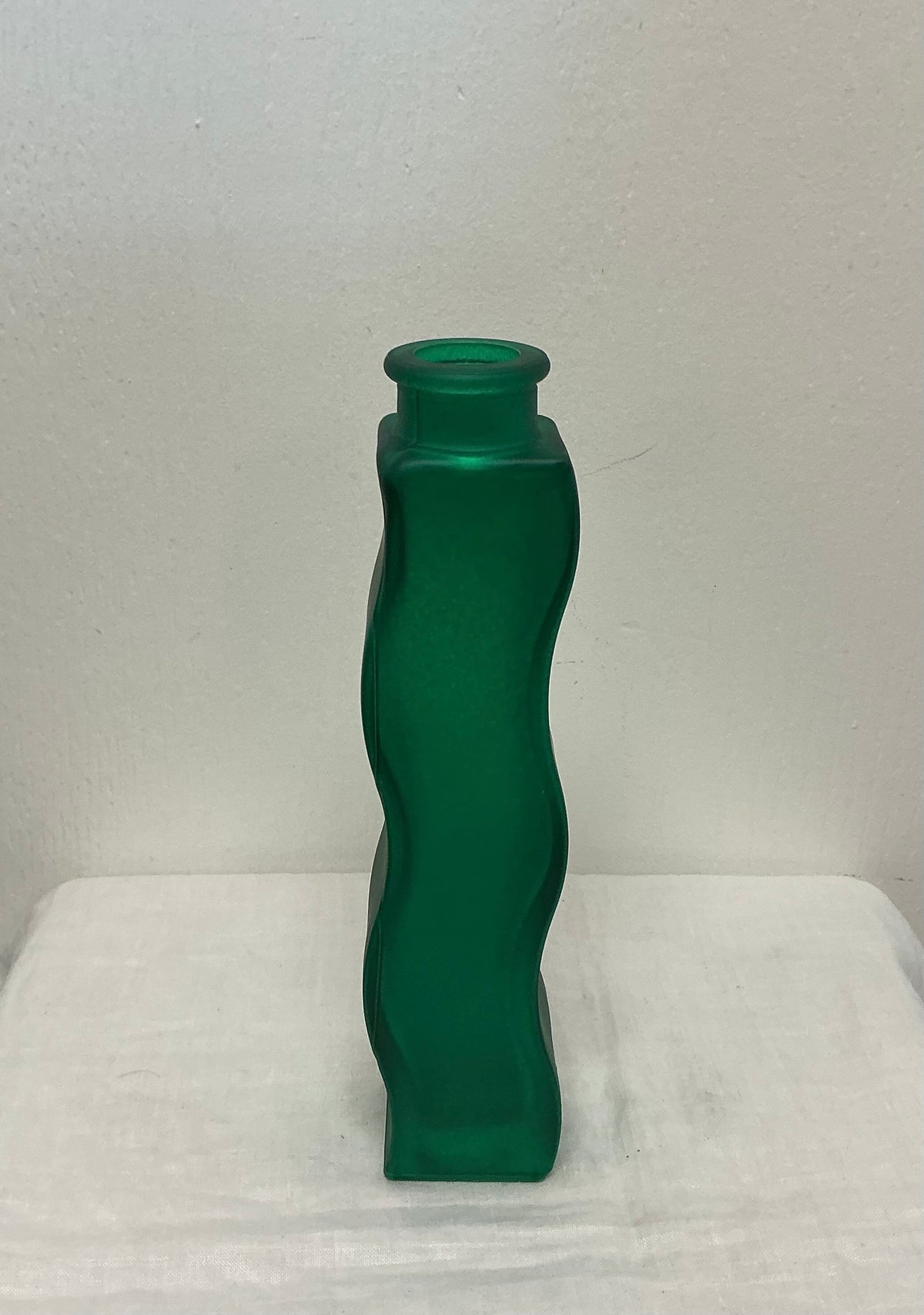 Wavy Green Vases