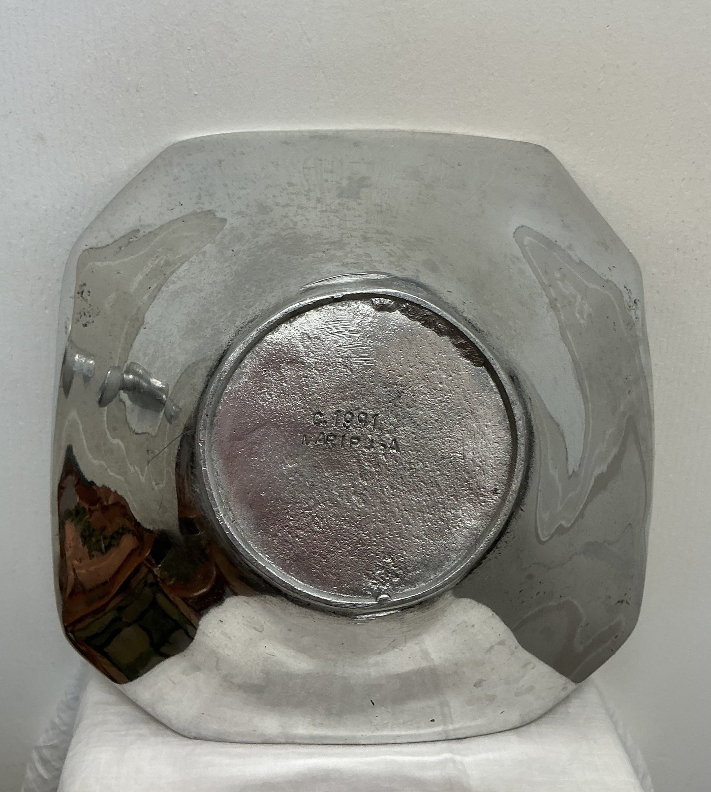 Vintage Aluminum Salad Bowl