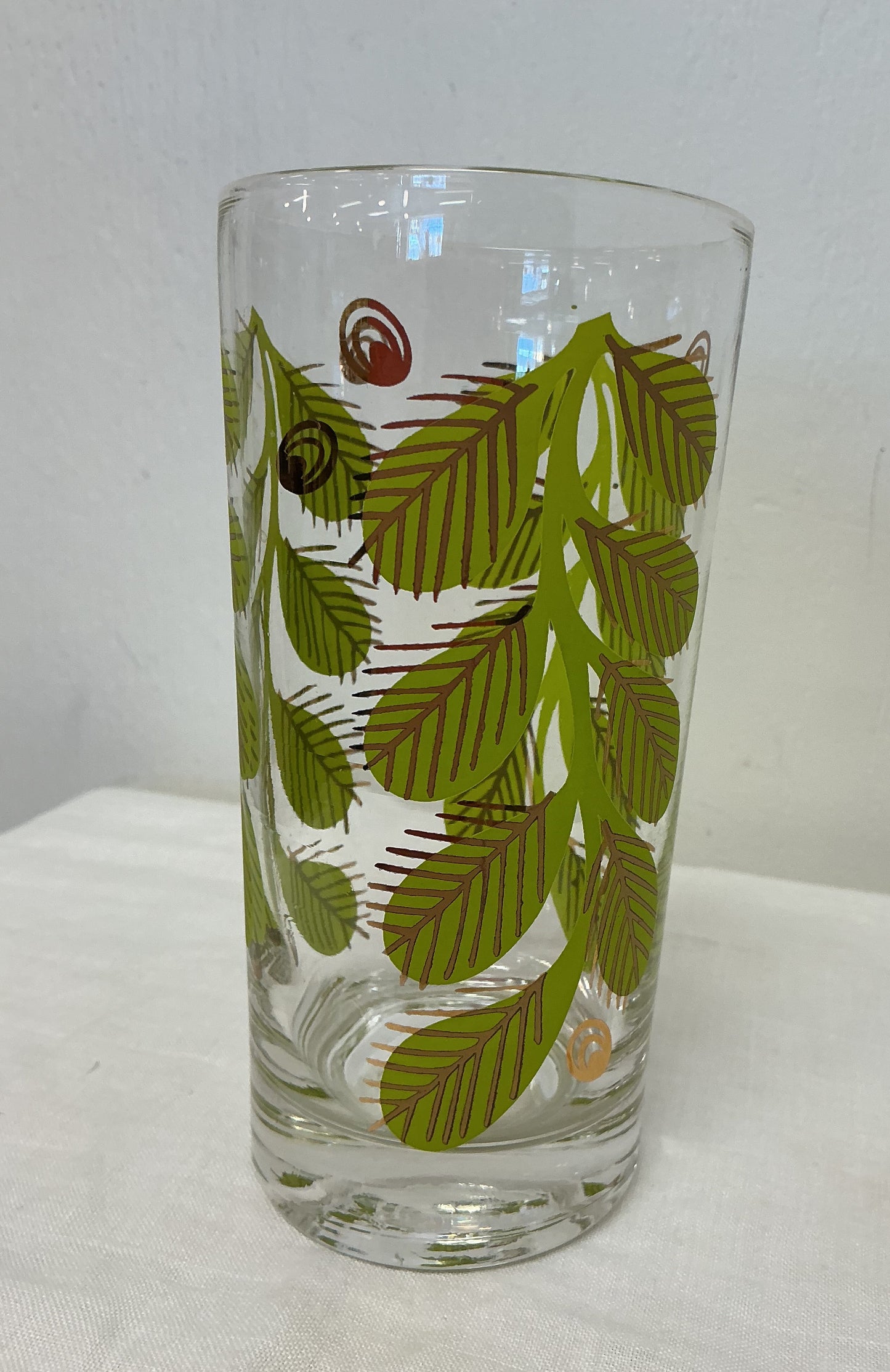 MCM Corning Ware “Green Mint” Mojito Glasses
