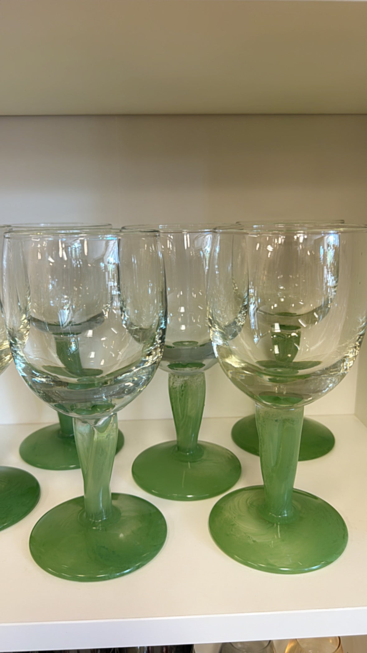 Glass Stem Goblets