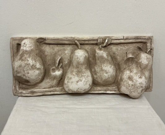 Vintage Fruit Art Plaque