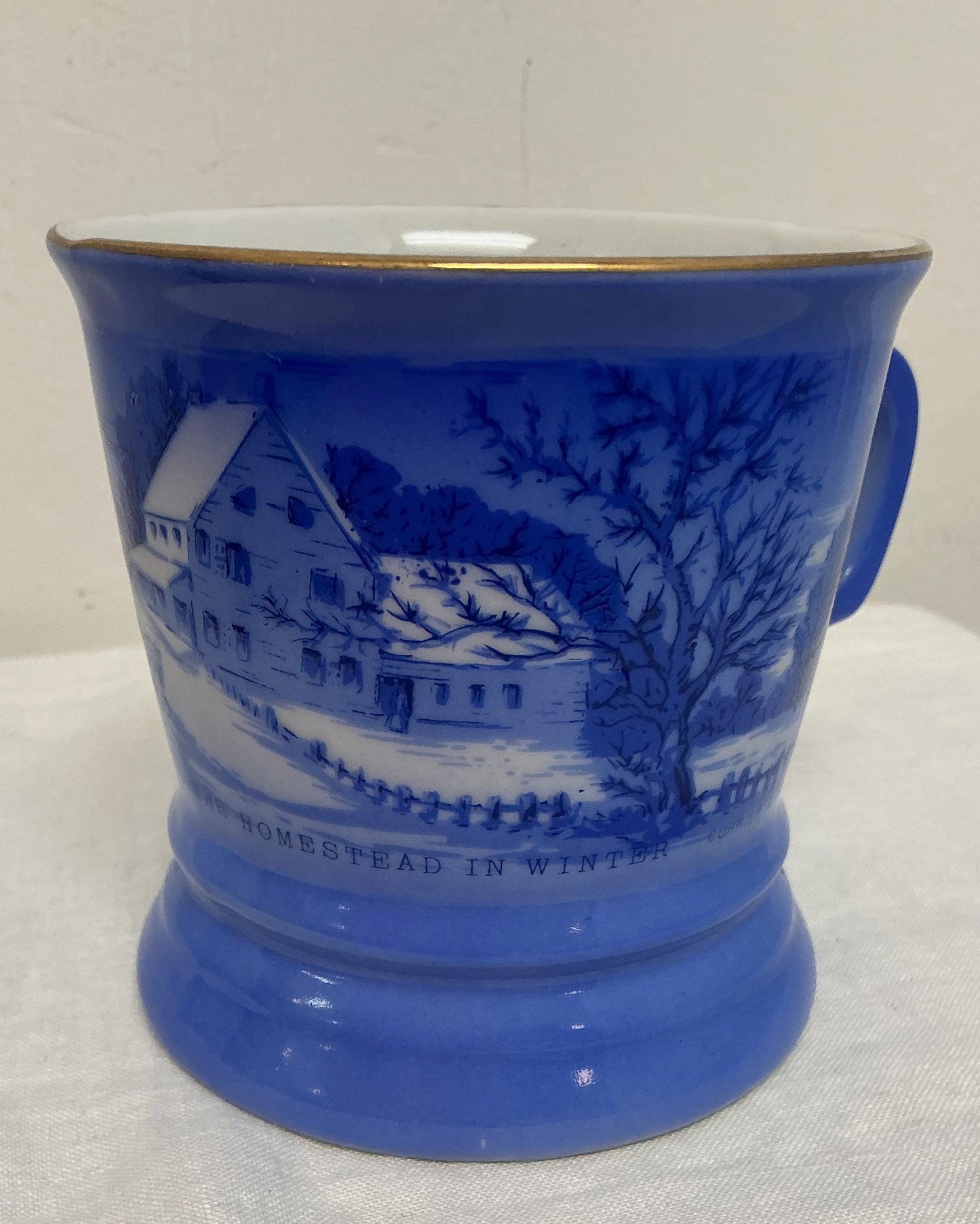 Currier and Ives “Homestead” Mugs