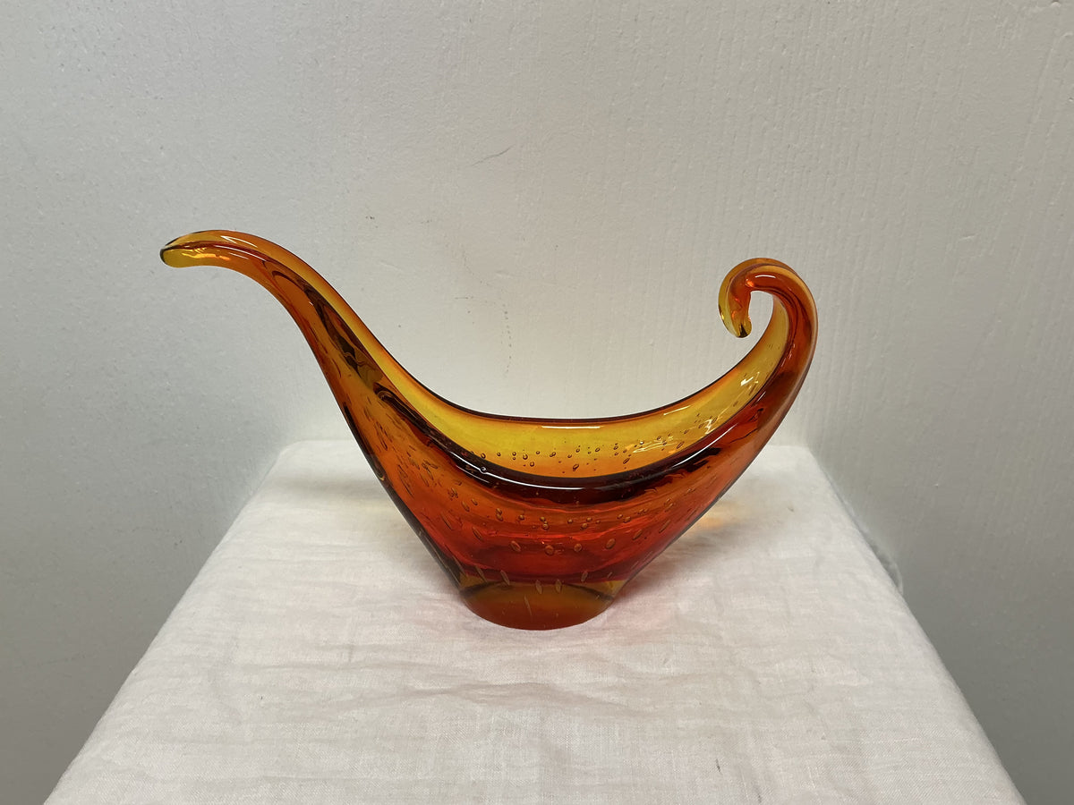 Vintage Blown Glass Vase