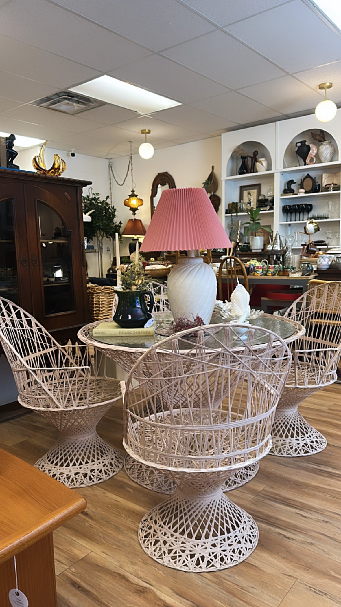 Light Pink Patio Set