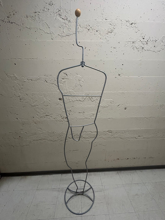 Vintage 80s Male Wire Mannequin