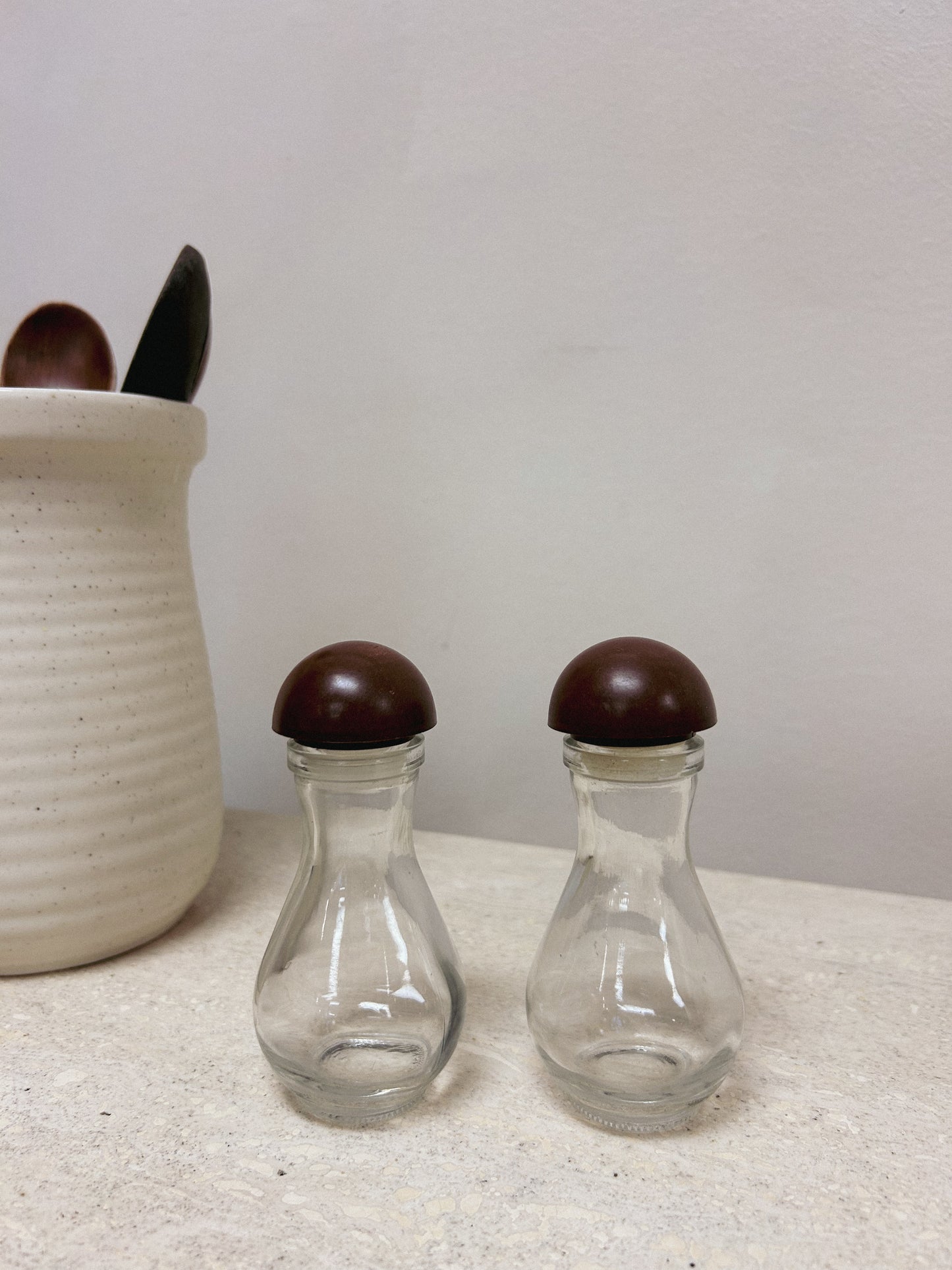 Vintage MCM Salt & Pepper Shakers