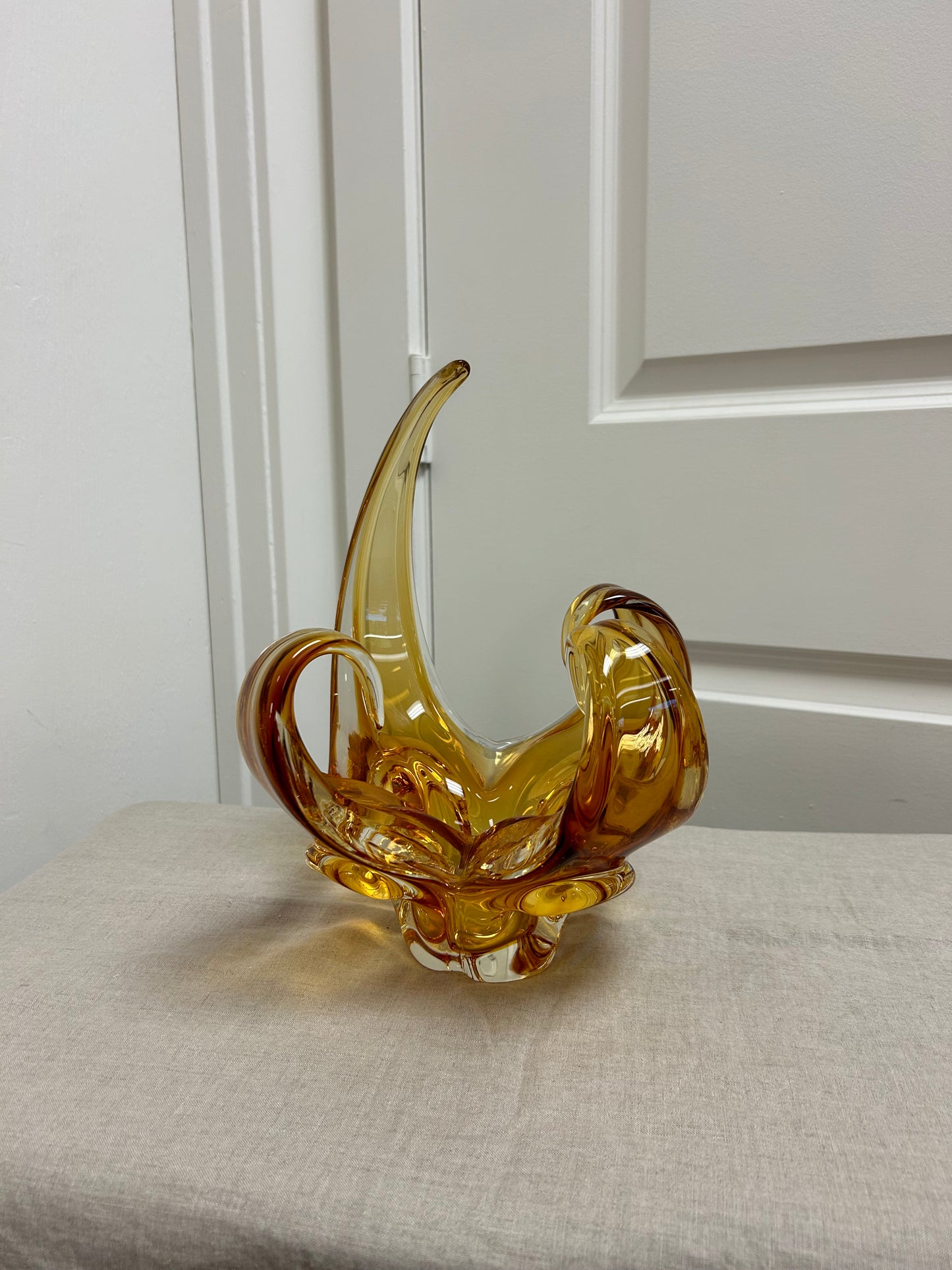 MCM Chalet Glass Bowl