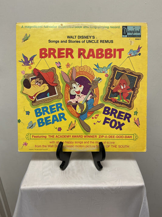 Brer Rabbit Illustrated Book and Vinyl Record