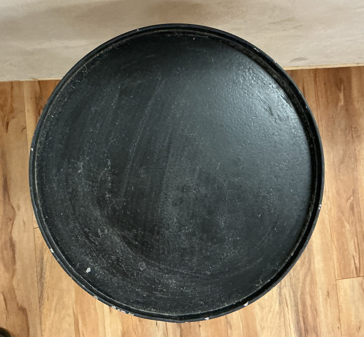 Black Iron Metal Table