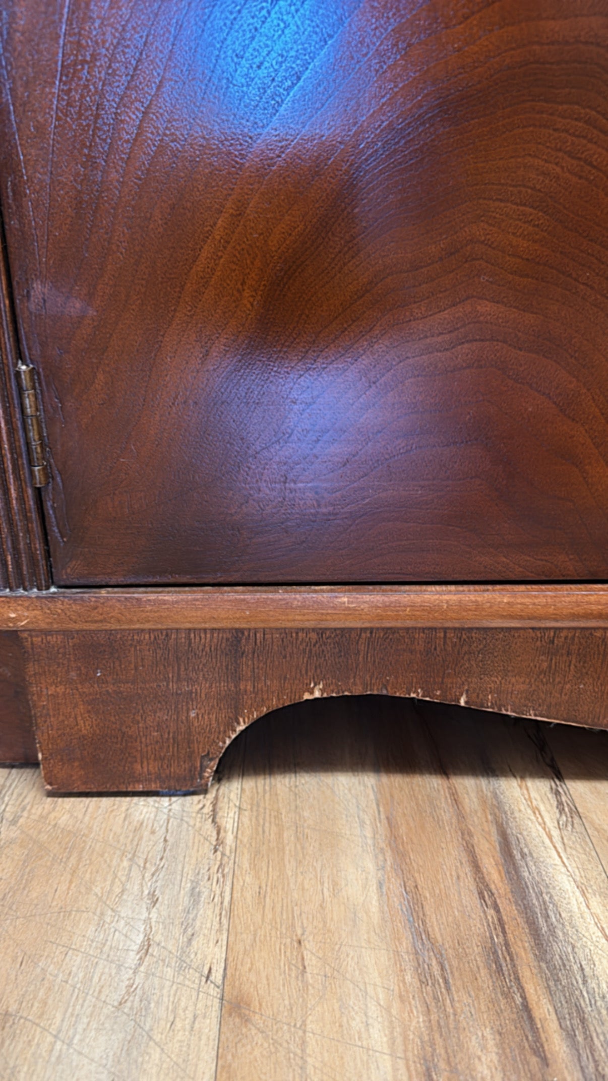 Jasper Cabinets Walnut Curio Cabinet