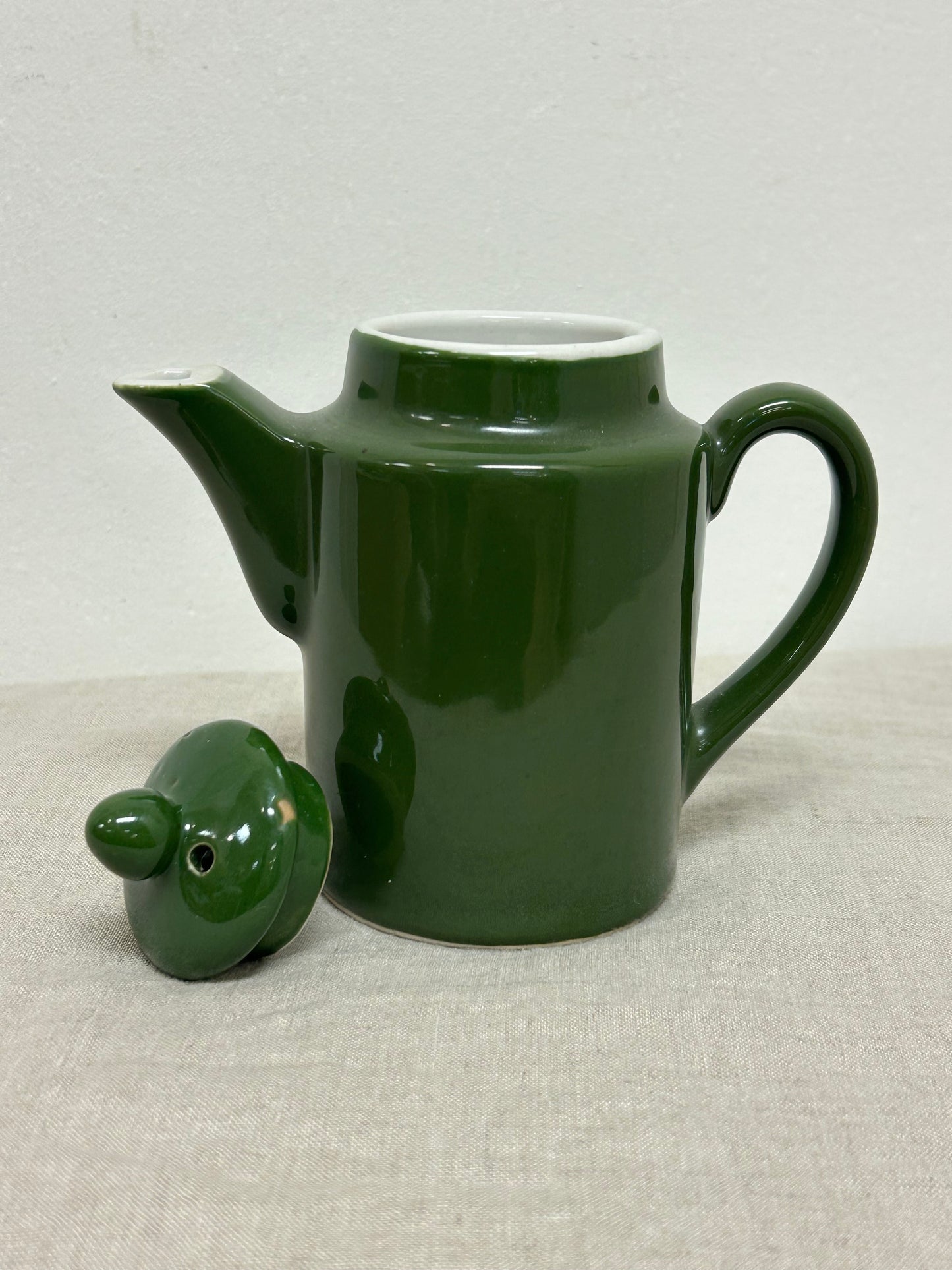 Vintage Green Teapot