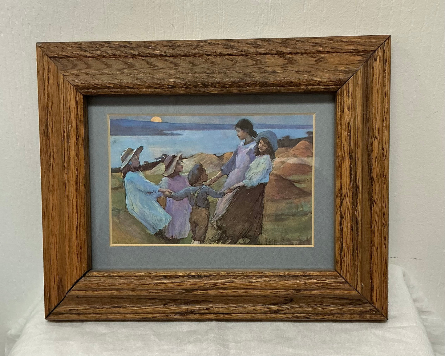 Ring-A-Ring-O’Roses – Framed Print After Elizabeth Adela Forbes
