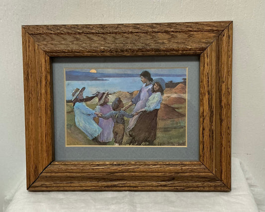 Ring-A-Ring-O’Roses – Framed Print After Elizabeth Adela Forbes