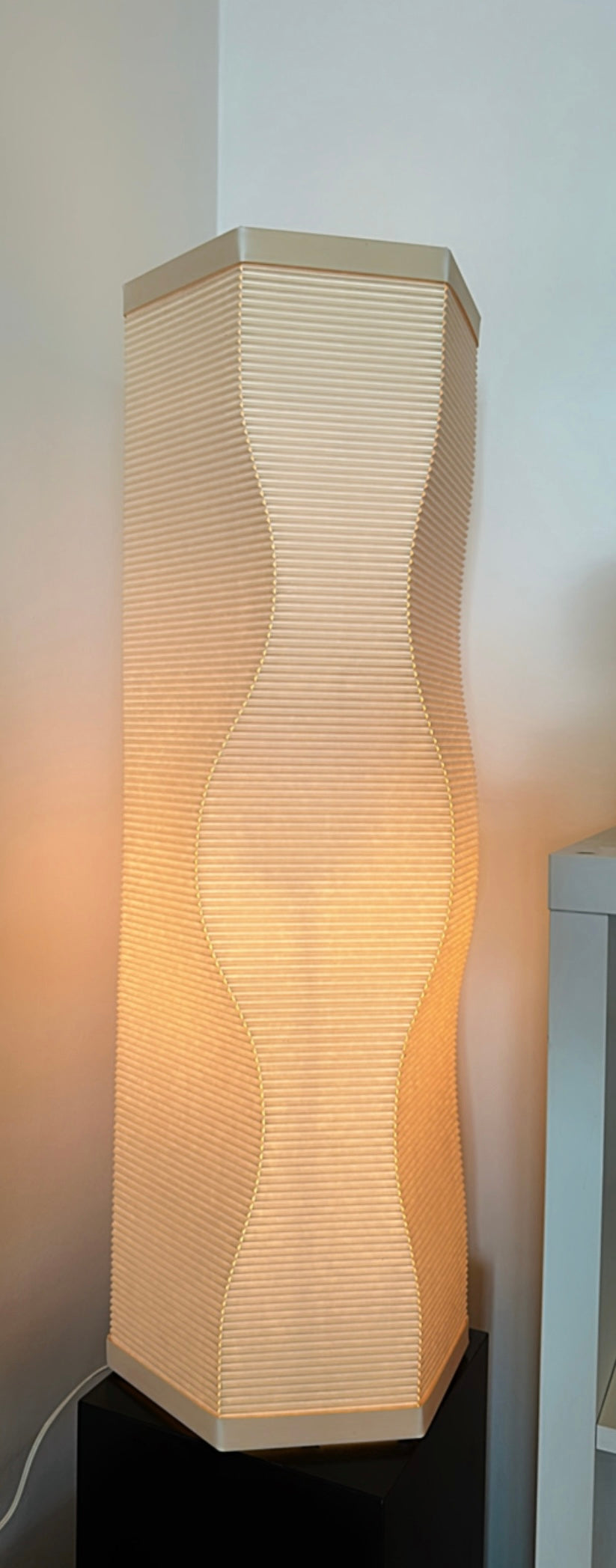 ROLAND SIMMONS LUMALIGHT FLOOR LAMP