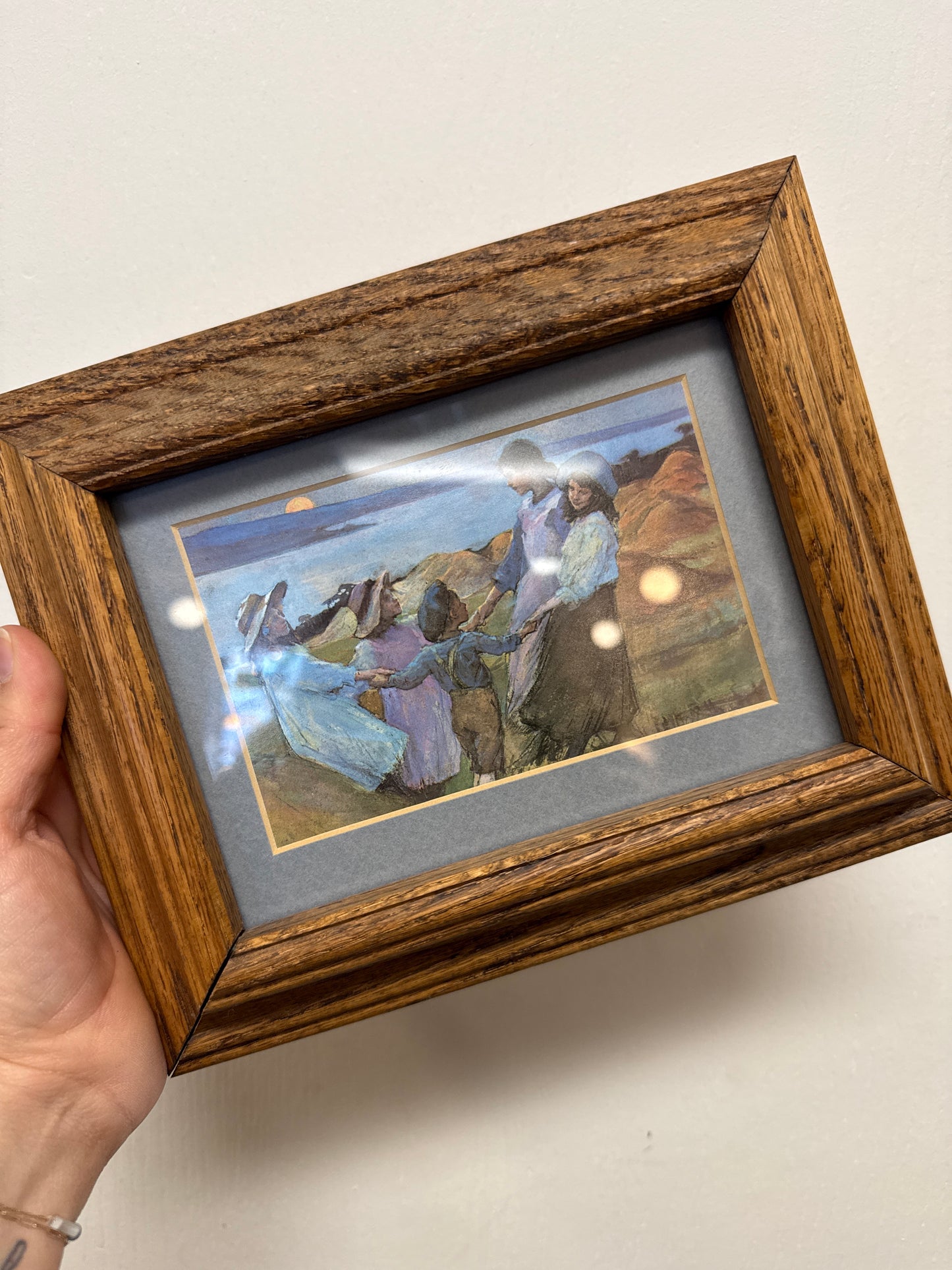 Ring-A-Ring-O’Roses – Framed Print After Elizabeth Adela Forbes