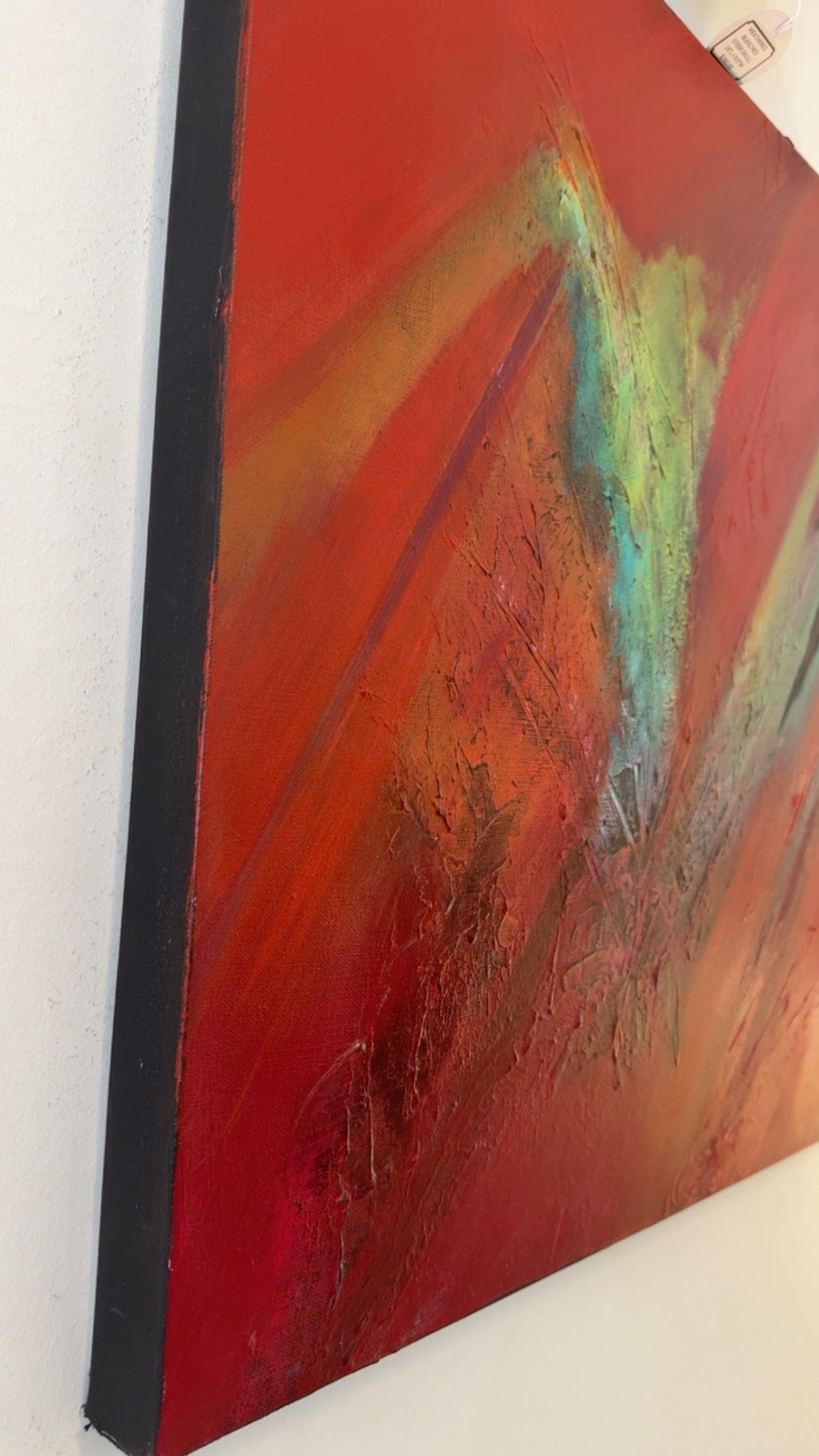 ABSTRACT TEXTURED MIXED MEDIA PAINTING
By Artist Lisa Hewitt (2015)