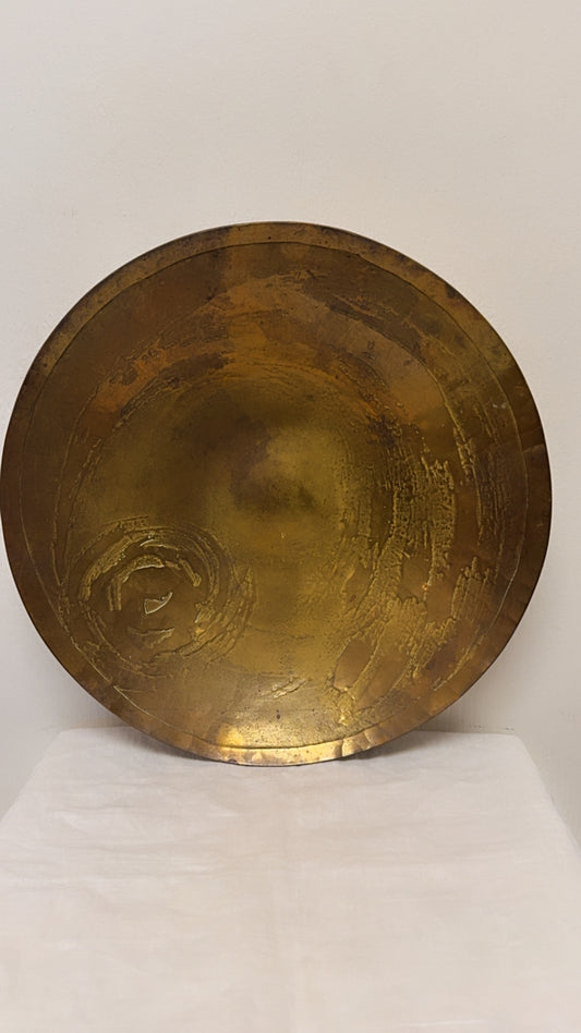 Vintage Brass Decor Bowl