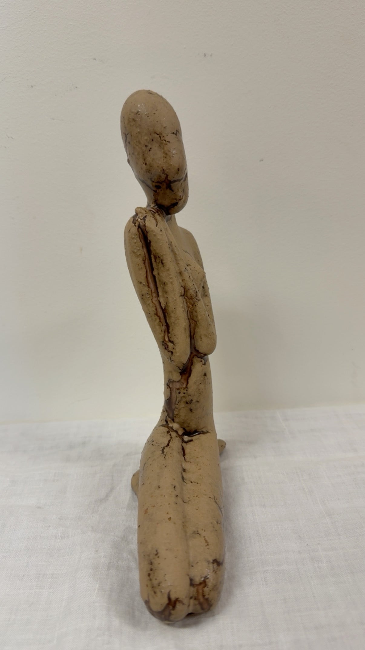 VINTAGE AFRICAN FEMALE SCULPTURE