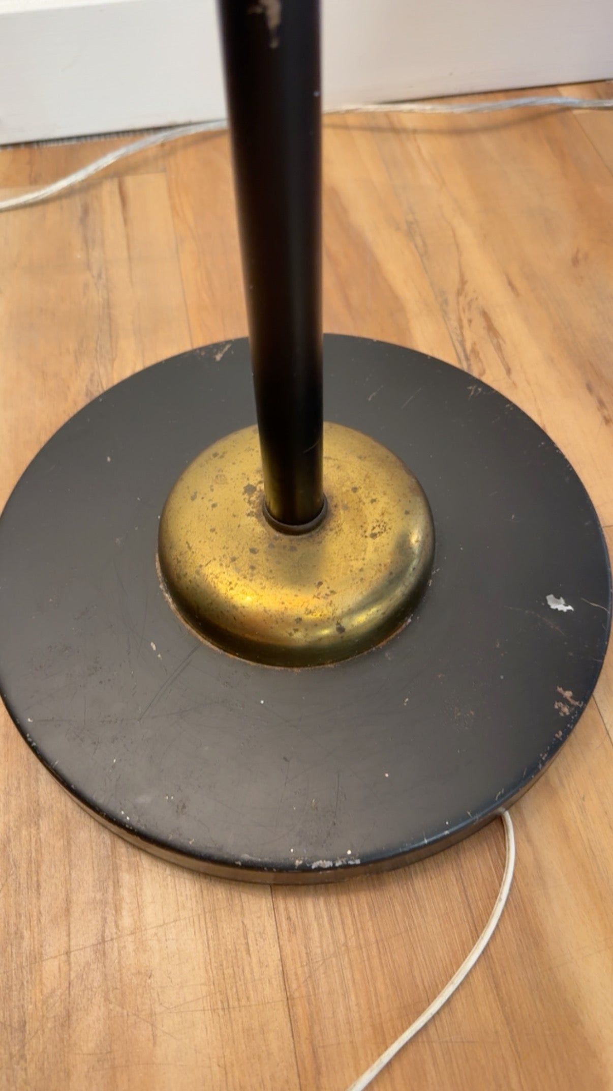 RARE CIRCA 1920s ANTIQUE ART DECO FLOOR LAMP