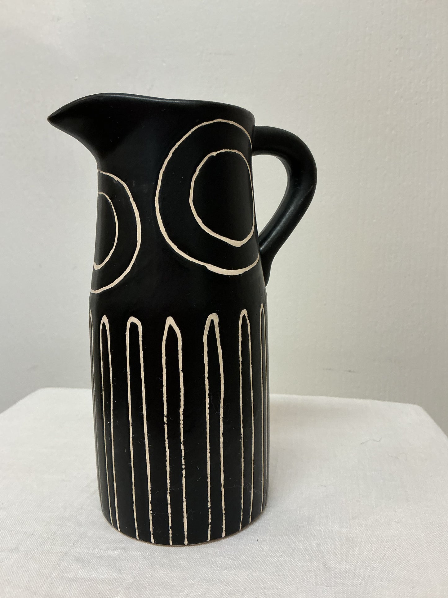 Bloomingville Troy Black Jug