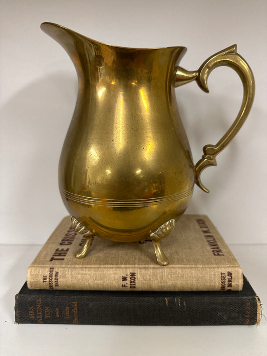 Vintage Brass Pitcher
