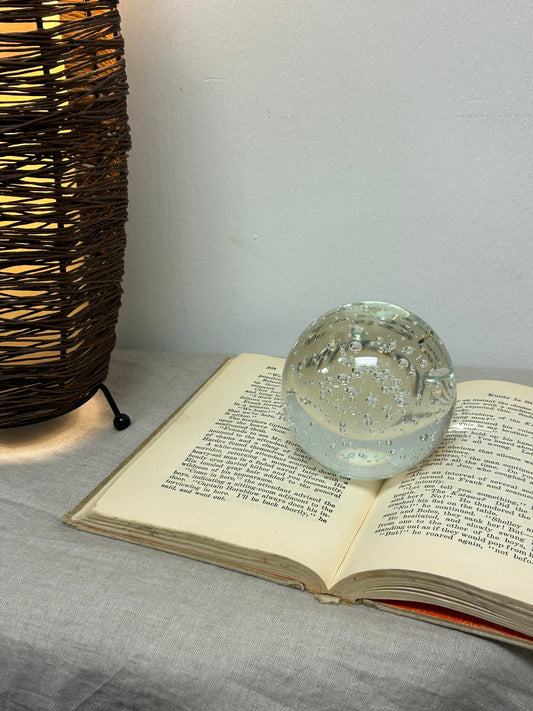 Hand Blown Glass Paper Weight